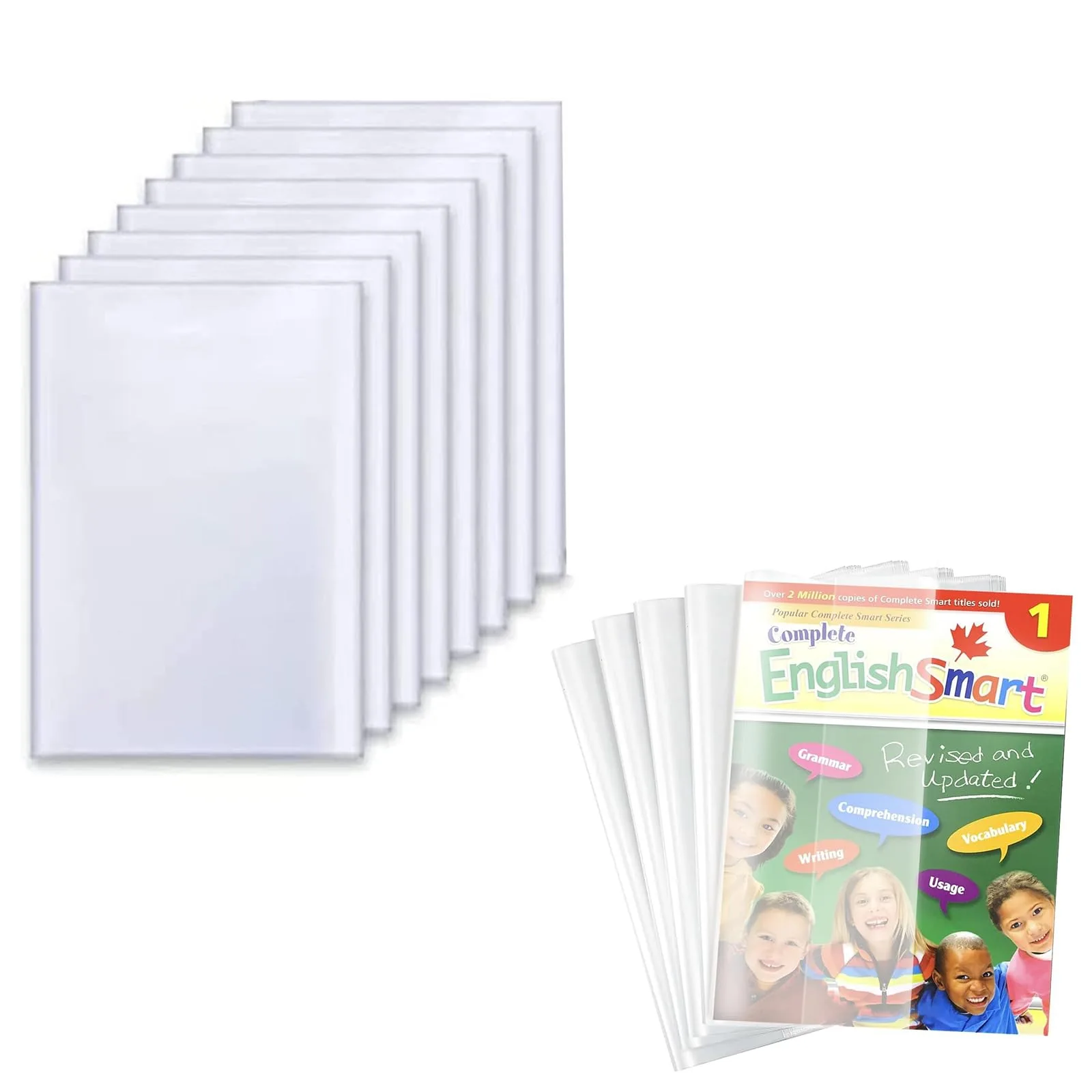 TRANSPARENT BOOK COVER 50X70