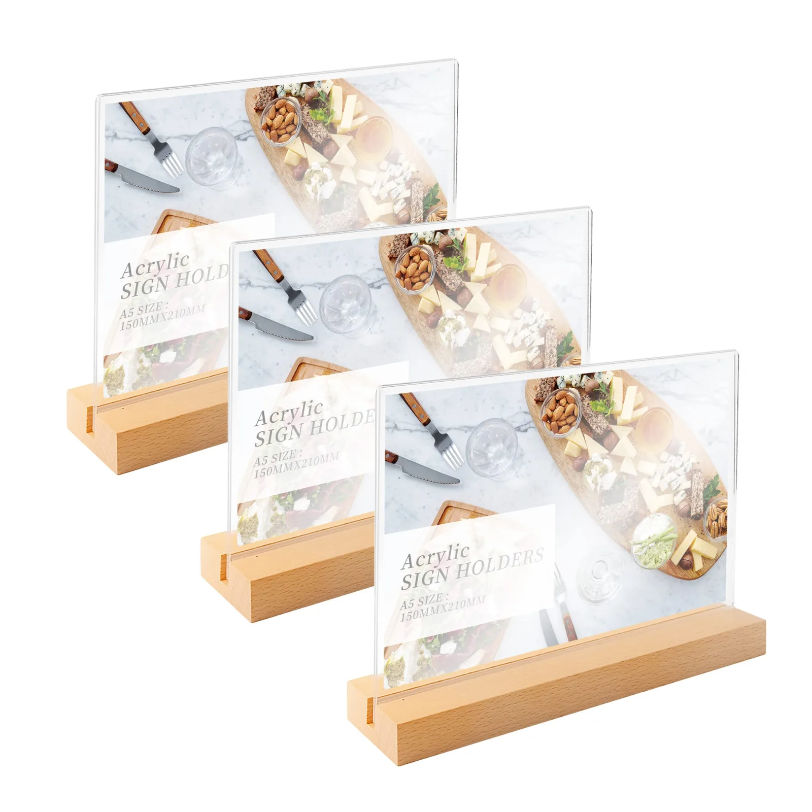 SBC SIGN HOLDER A5 SIZE HORIZONTAL
